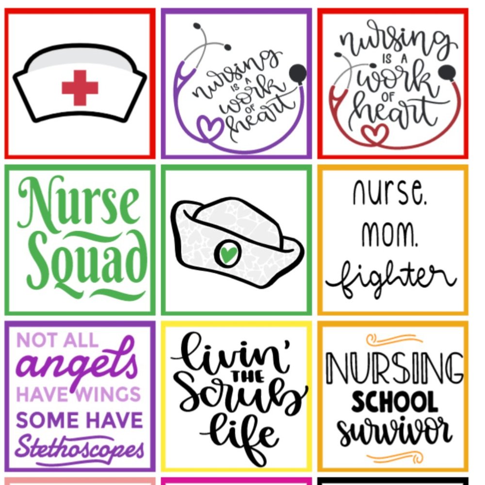Nurse Sticker Set Journal Diary Planner Set